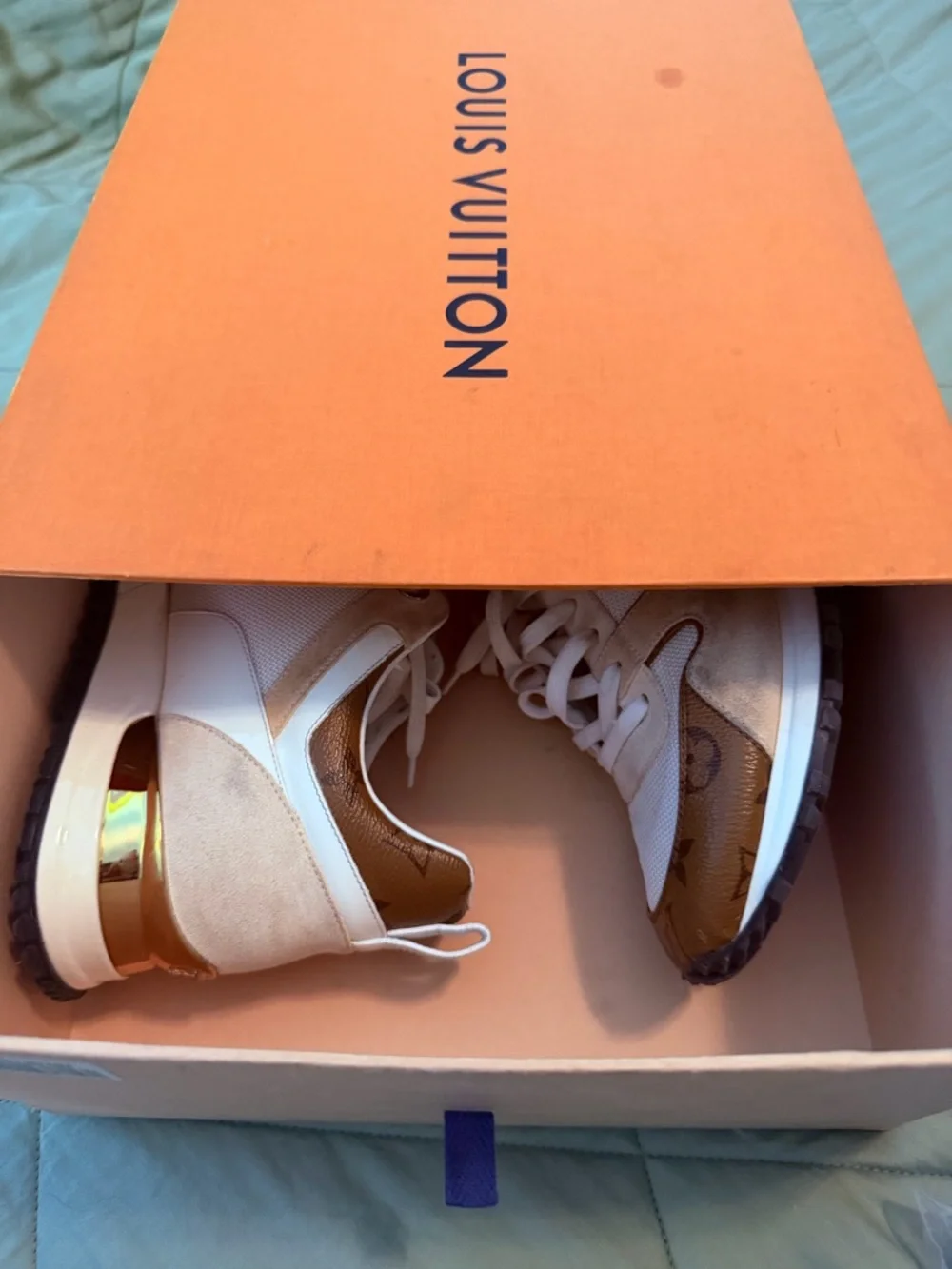 Louis Vuitton Calfskin Monogram Run Away 38 1/2 - Picture 9 of 10